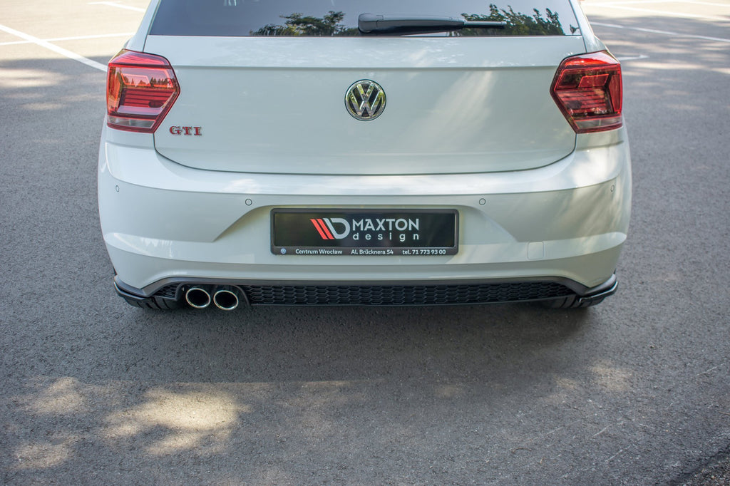 Prelungire splitter bara spate Volkswagen Polo Mk6 GTI 2017- v6 - Maxton Design