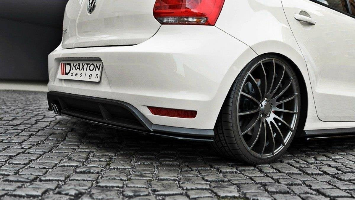 Prelungire splitter bara spate Volkswagen Polo Mk5 GTI Facelift 2015-2018 v1 - Maxton Design