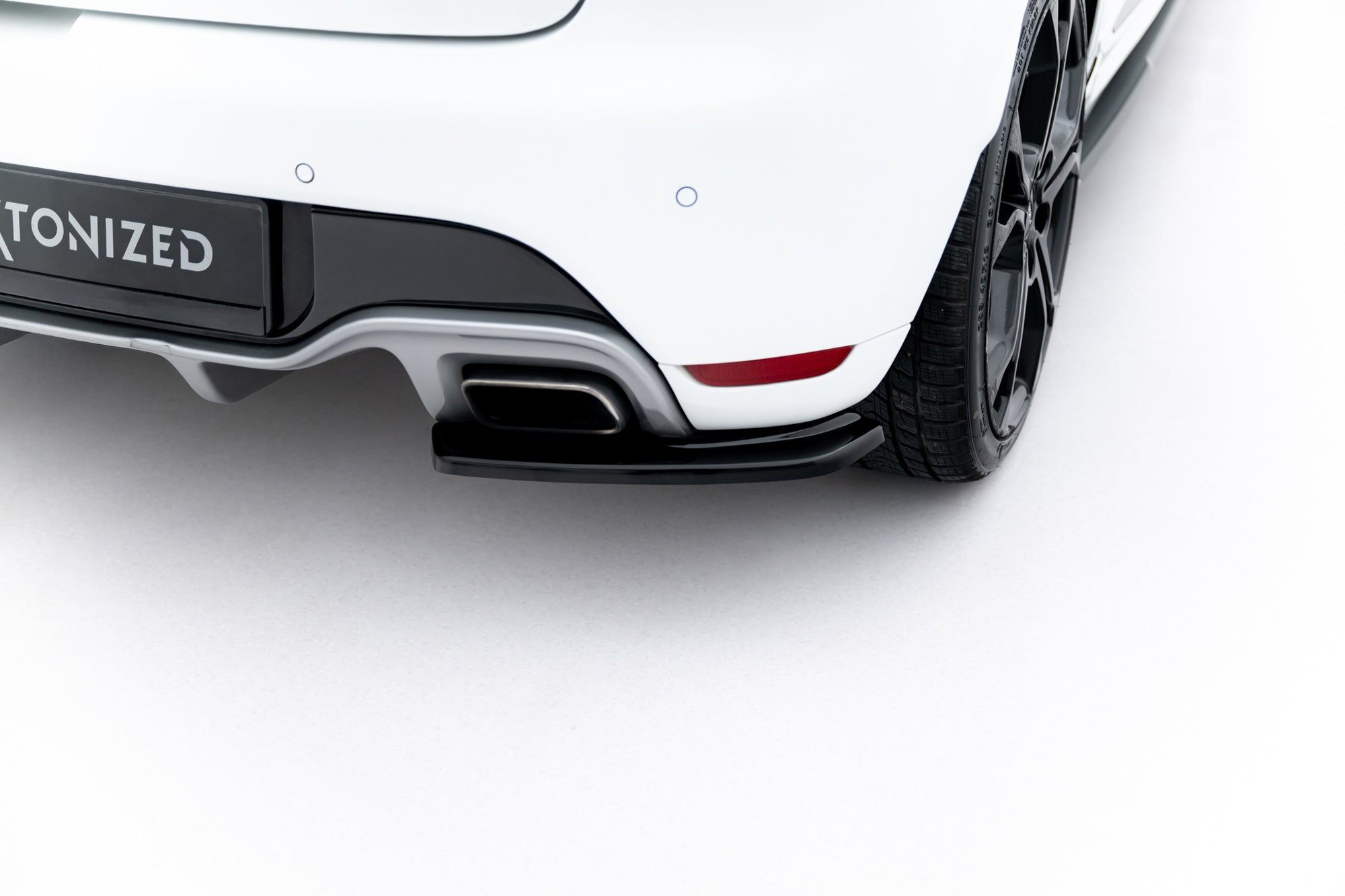 Prelungire splitter bara spate Renault Clio Mk4 RS 2012-2019 v3 - Maxton Design