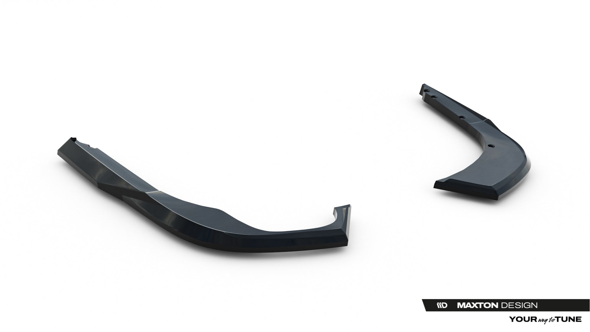 Prelungire splitter bara spate Skoda Superb Mk4 2024- v2 - Maxton Design