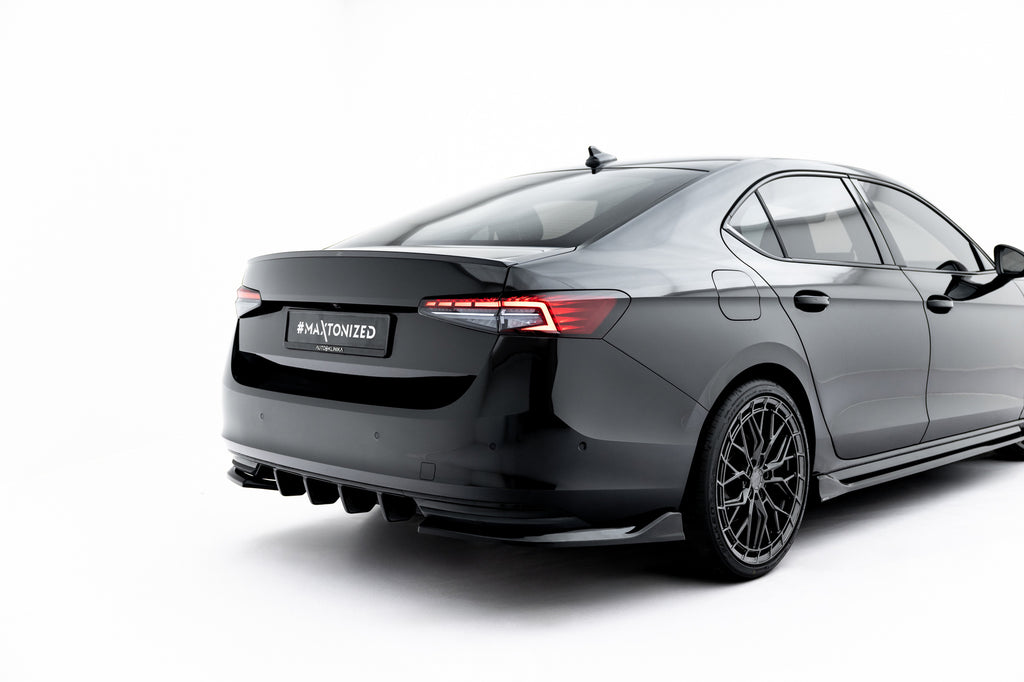 Prelungire splitter bara spate Skoda Superb Mk4 2024- v3 - Maxton Design