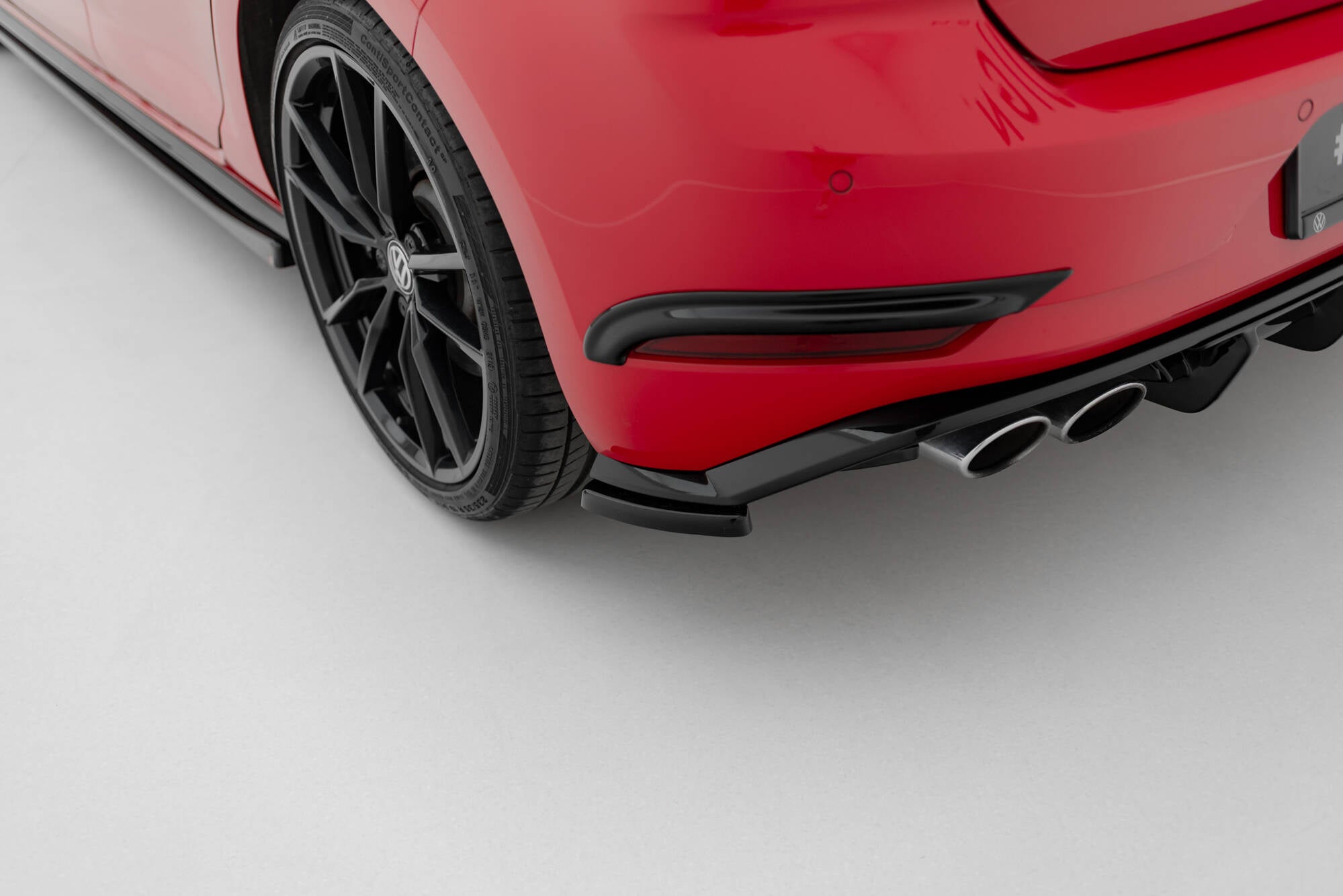 Prelungire splitter bara spate Volkswagen Golf 7 R Facelift 2017- v15 - Maxton Design