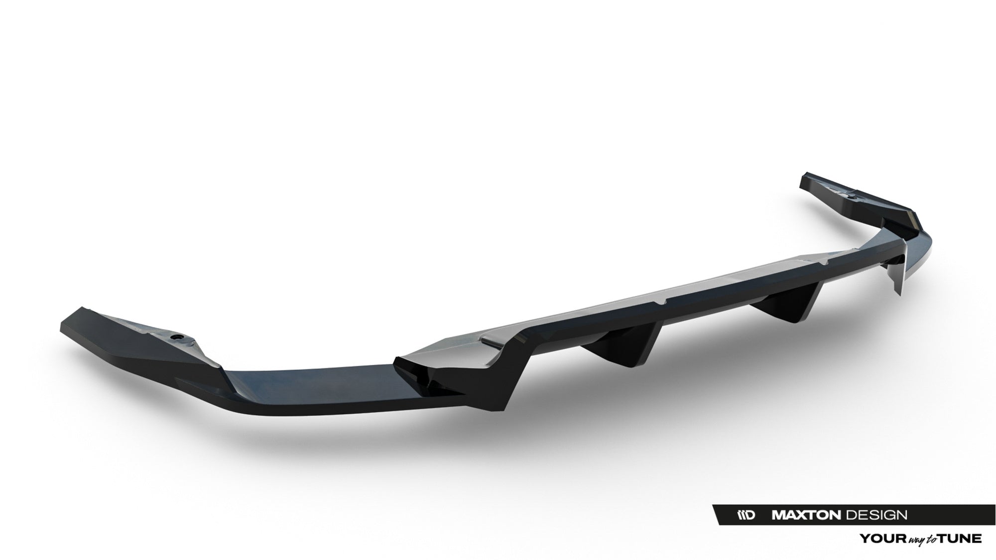 Prelungire splitter bara spate (cu aripi laterale) Audi SQ7 Mk2 Facelift 2 - Maxton Design