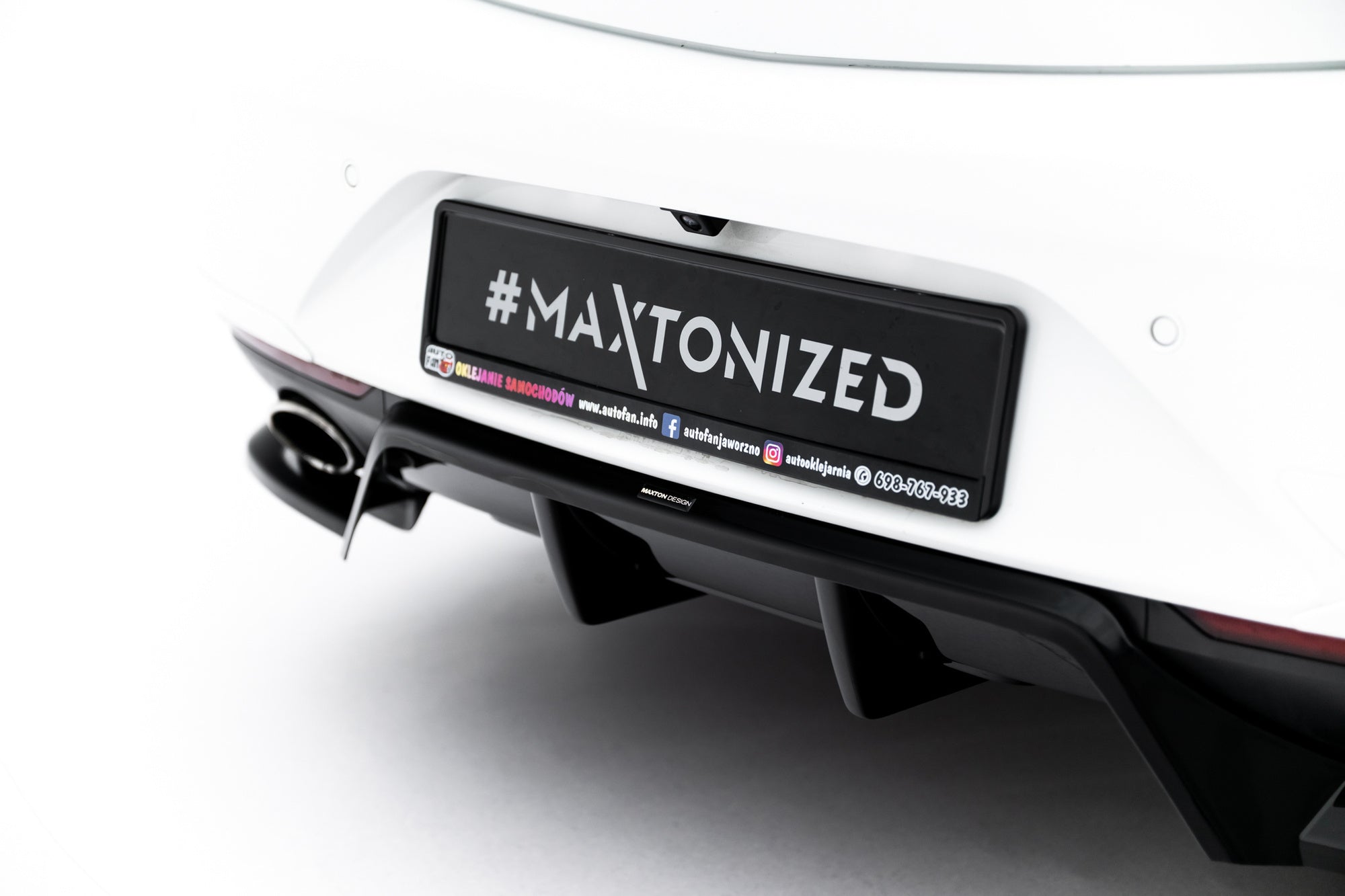 Prelungire splitter bara spate Opel Insignia OPC-Line Mk2 2017-2020 v3 - Maxton Design