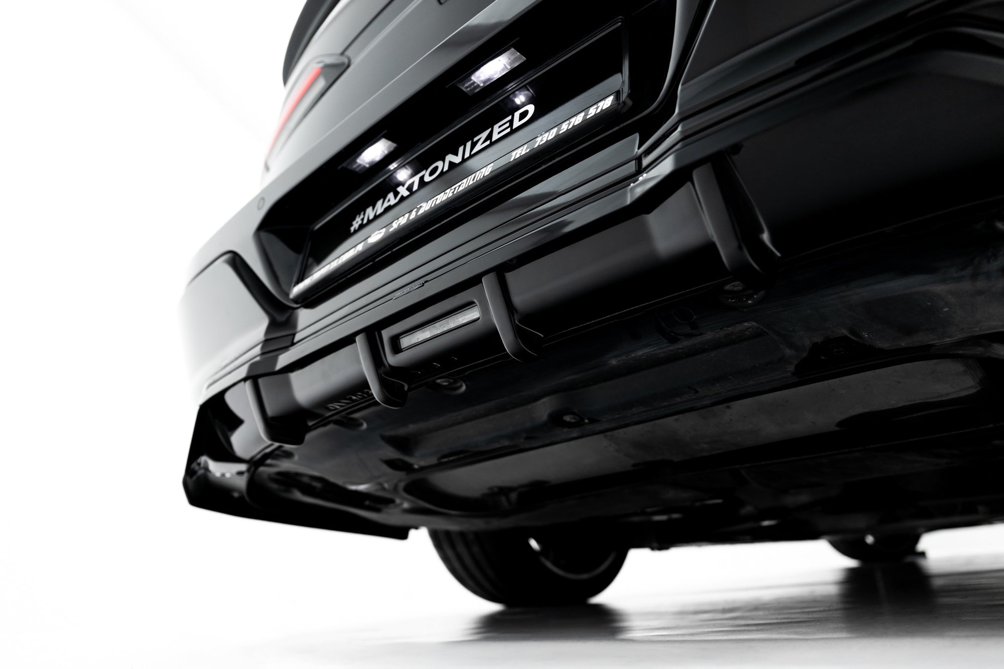 Prelungire splitter bara spate Bmw Seria 7 M-Pack G70 2022- v4 - Maxton Design