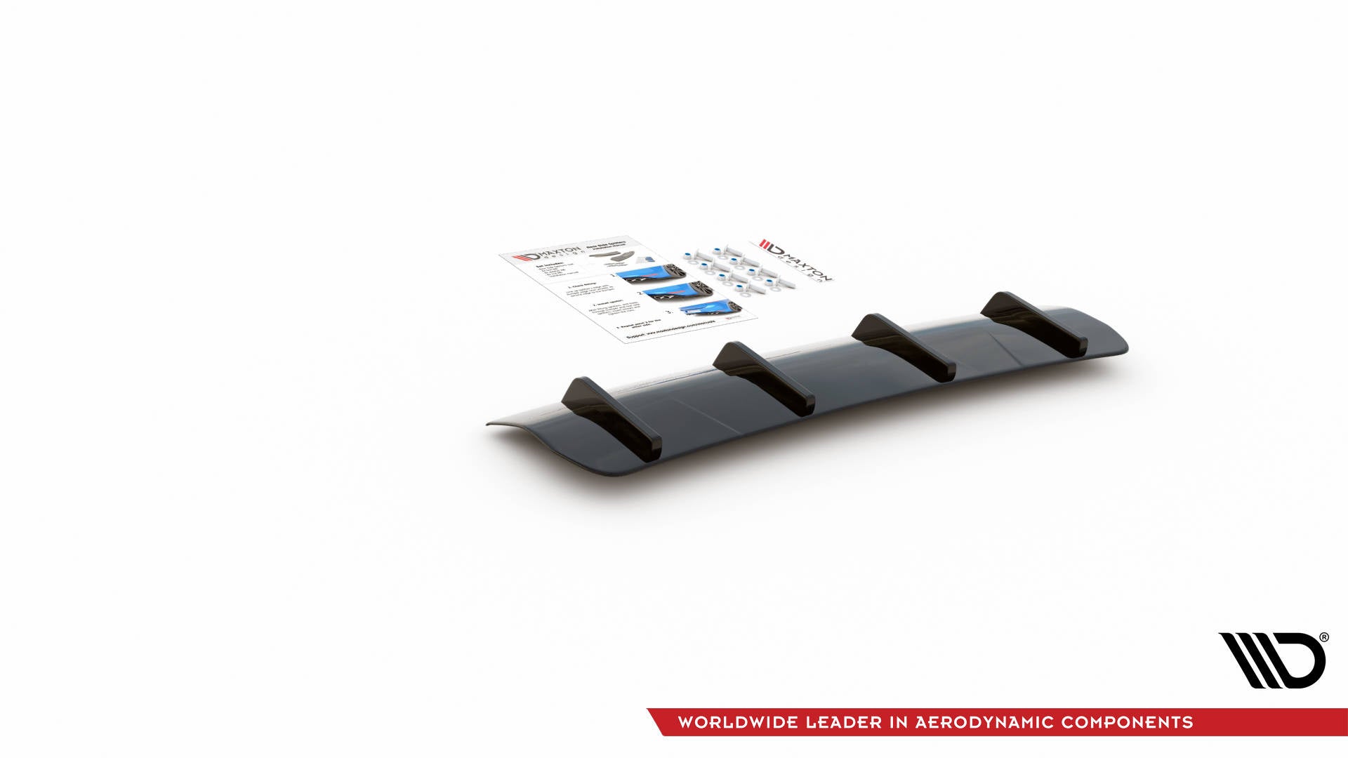 Prelungire difuzor bara spate Volvo V70 Mk3 2007-2013 v2 - Maxton Design