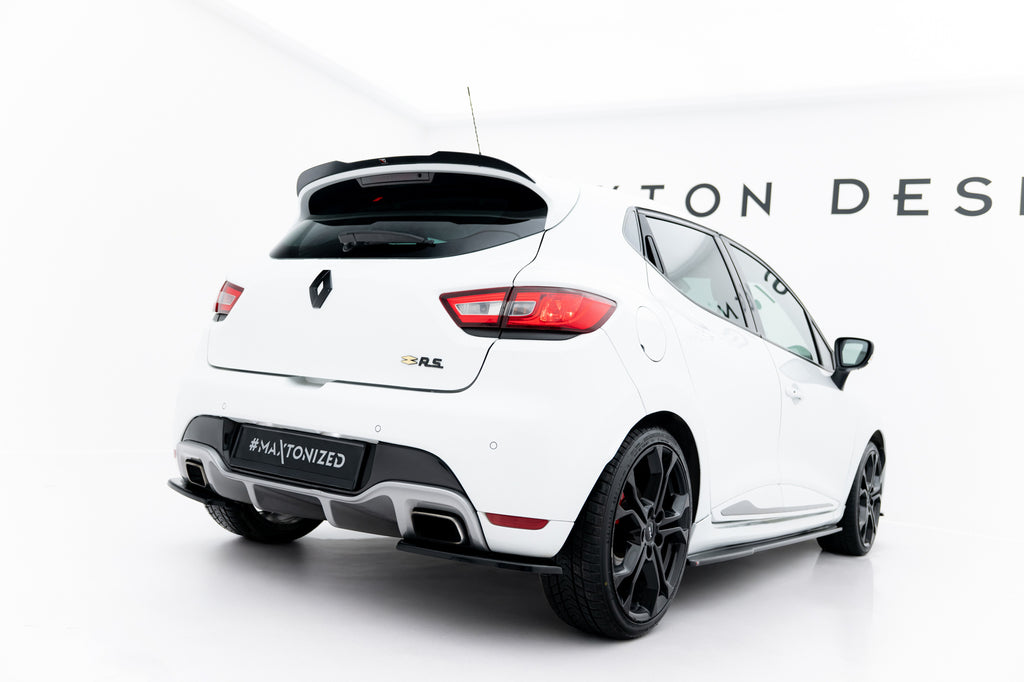 Eleron spoiler cap Renault Clio Mk4 RS 2012-2019 v3 - Maxton Design