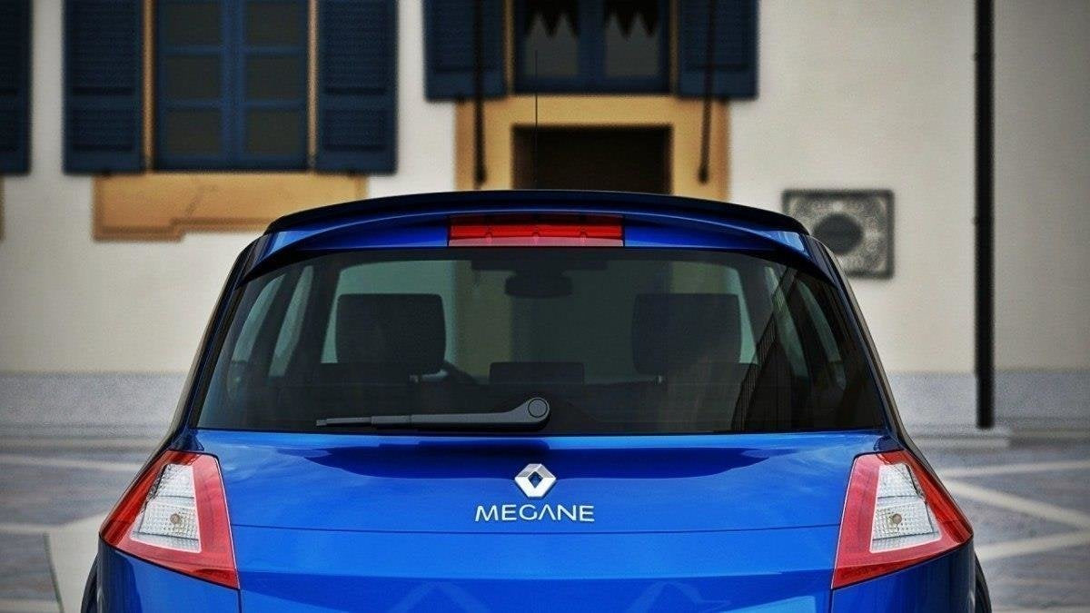 Eleron spoiler cap Renault Megane Mk2 RS 2004-2008 v3 - Maxton Design