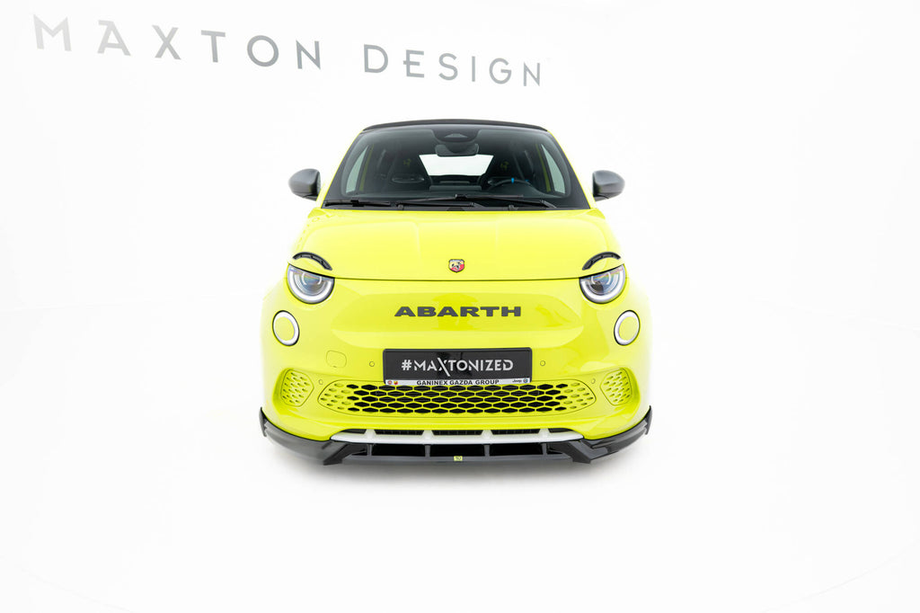 Pachet Set Splitter Exterior Prelungiri Body kit tuning Abarth 500e 2023- v1 - Maxton Design