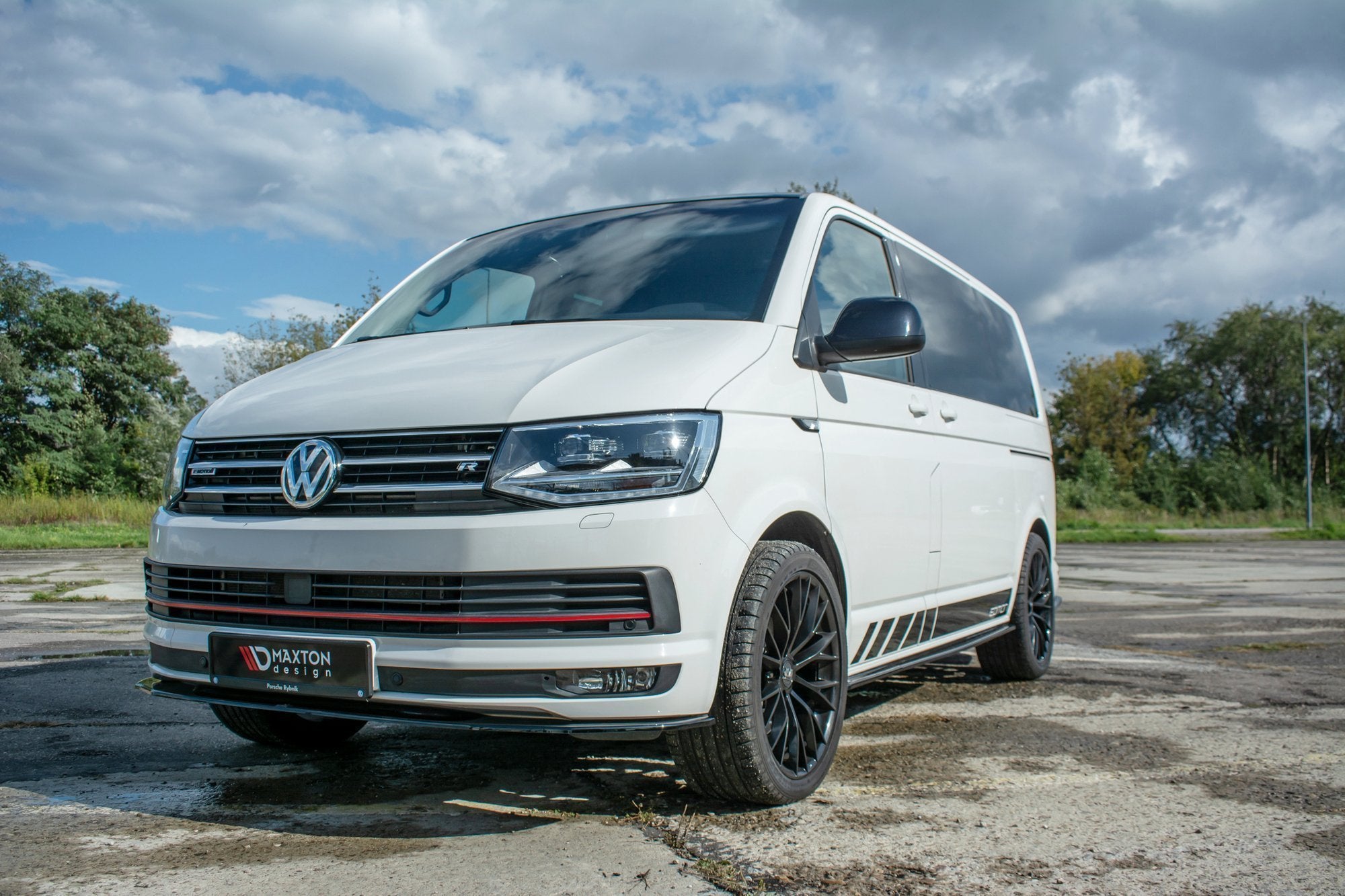 Praguri Volkswagen T6 2015- v2 - Maxton Design