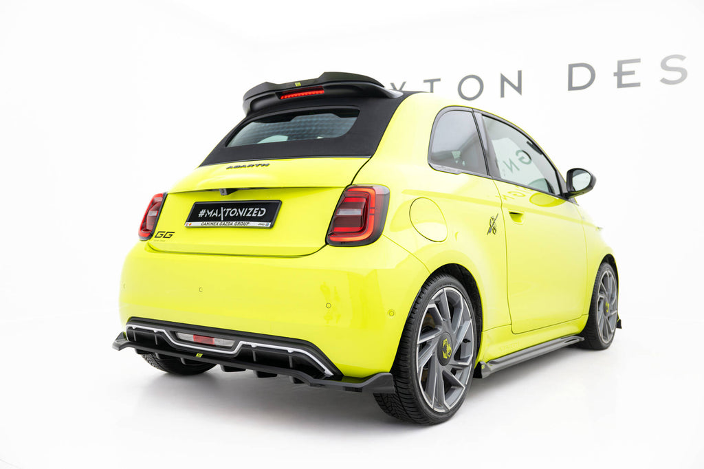 Eleron spoiler cap Abarth 500e 2023- v1 - Maxton Design
