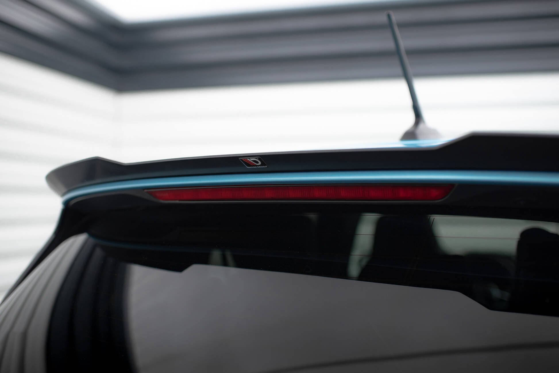 Eleron spoiler cap Renault Clio Mk5 2019- v1 - Maxton Design