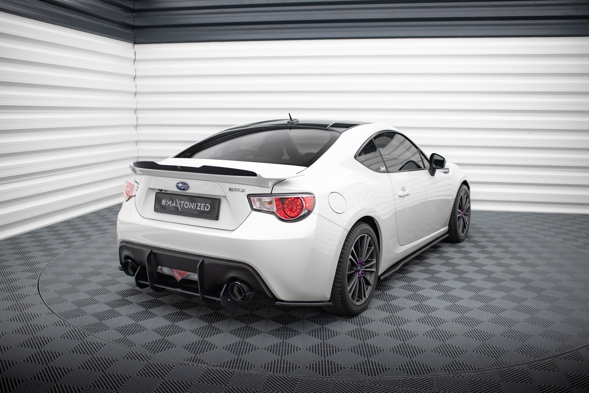 Eleron portbagaj spoiler cap Toyota GT86 2012-2016 v1 - Maxton Design