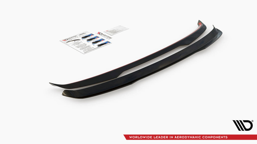 Eleron spoiler cap Volvo V60 R-Design Mk2 2018- v2 - Maxton Design