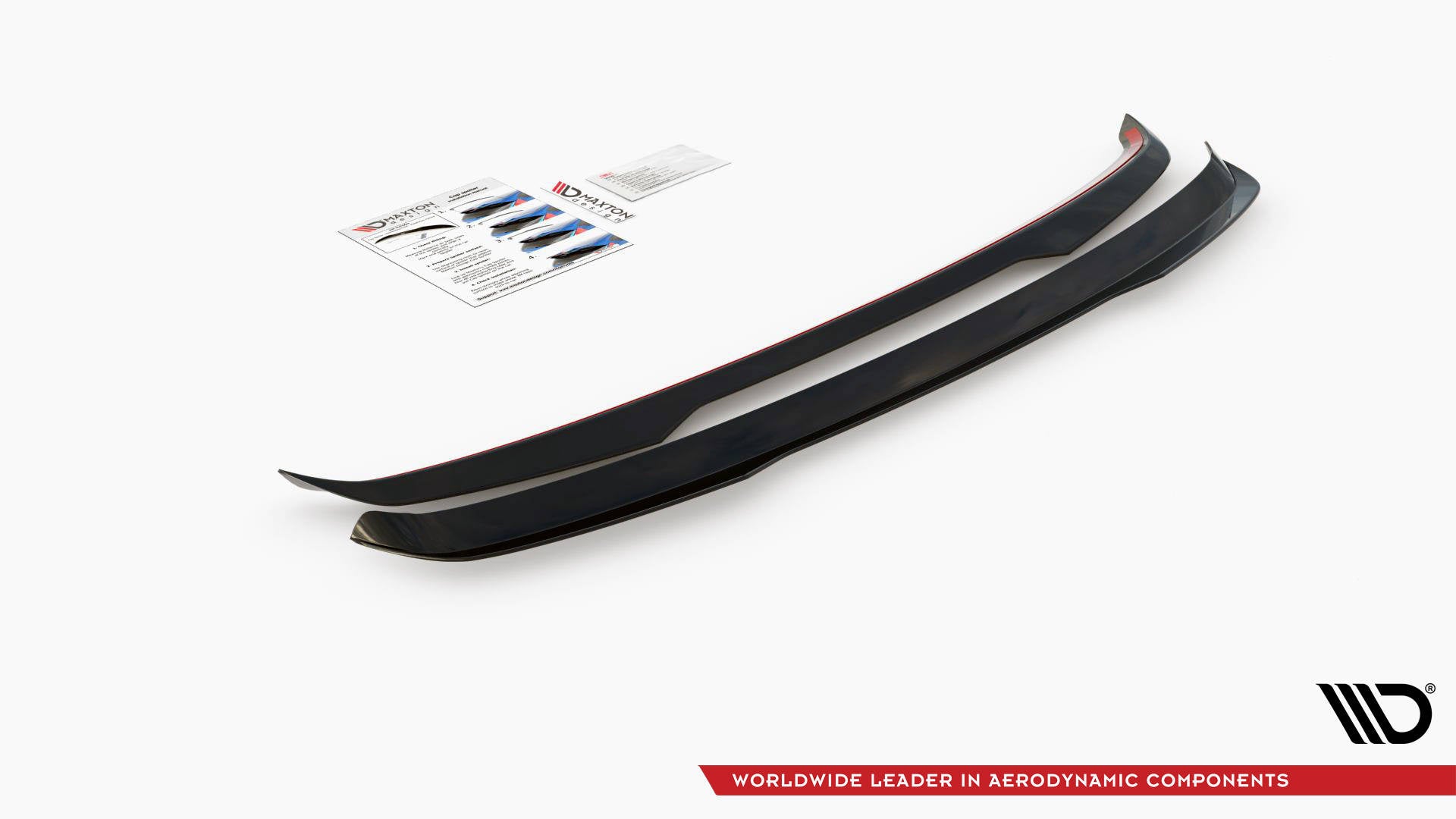Eleron spoiler cap Volvo V60 R-Design Mk2 2018- v2 - Maxton Design