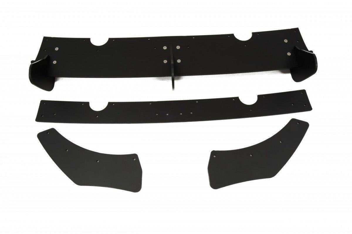 Prelungire splitter difuzor bara spate Volkswagen Golf 7 GTI 2012-2016 v2 - Maxton Design