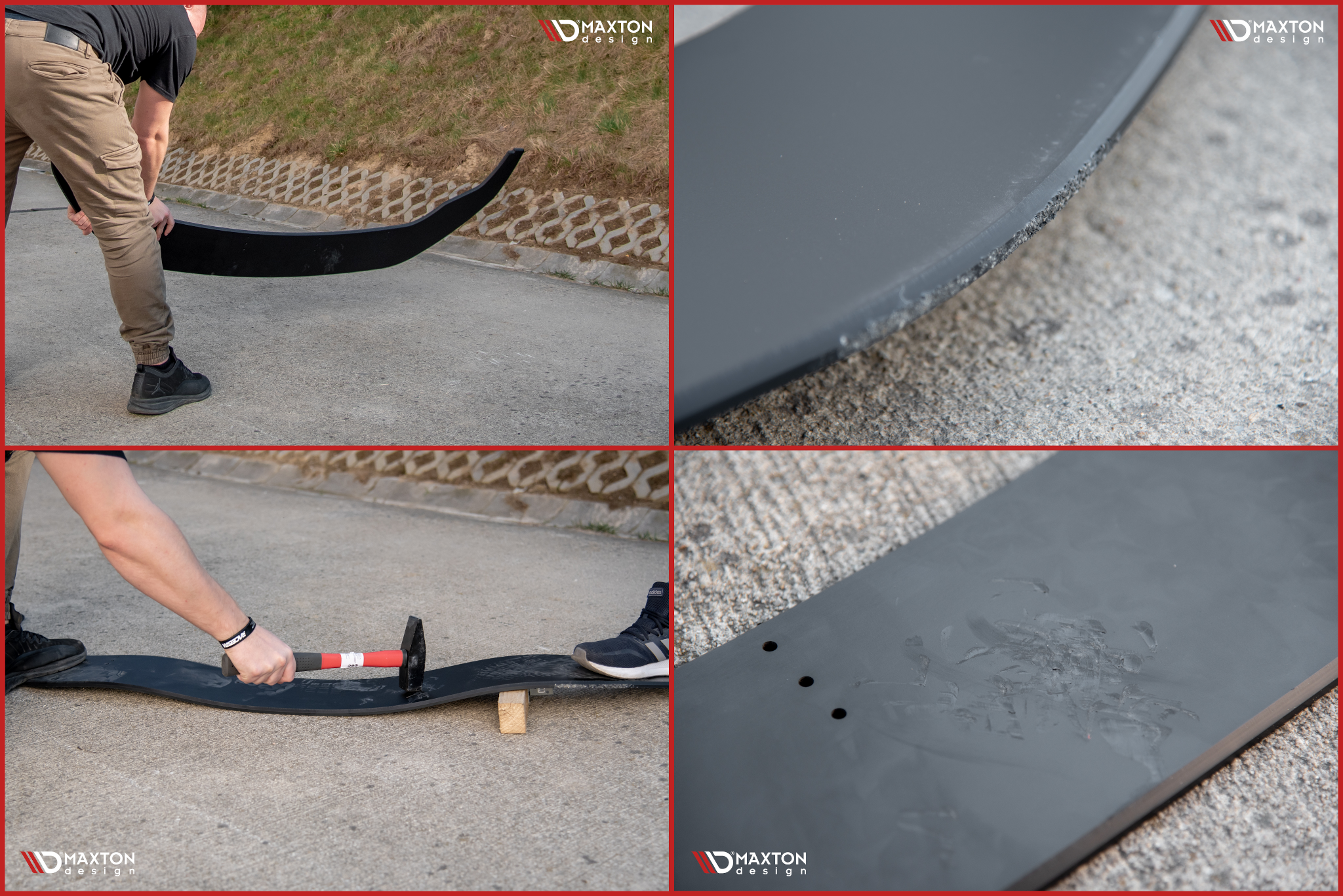 Prelungire difuzor bara spate Abarth 500 Mk1 2008-2016 v3 - Maxton Design